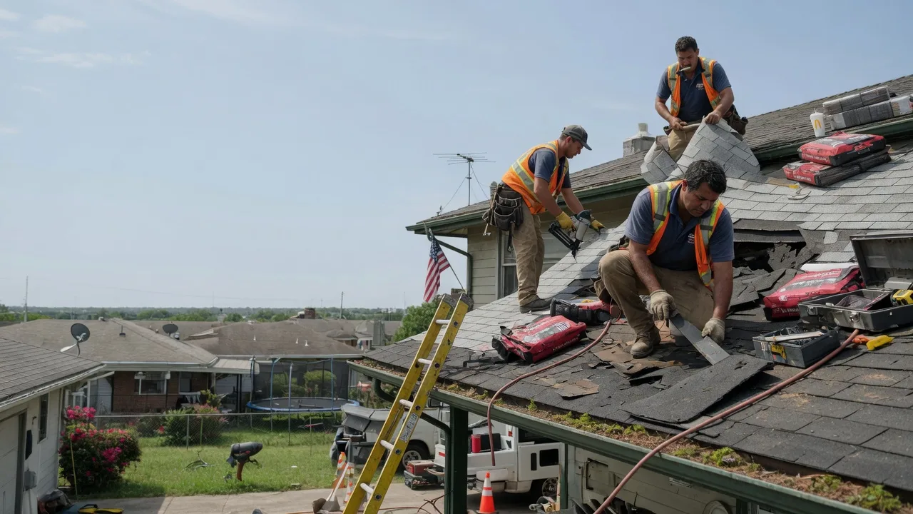 Roof Repair in Tarpley, TX near me